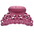 HOT Ladies Womens Hairdress Large Hair Claw Clip Barrette Crab Clamp Scrub Plastic Hollow Flower Hair Accessories