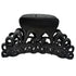HOT Ladies Womens Hairdress Large Hair Claw Clip Barrette Crab Clamp Scrub Plastic Hollow Flower Hair Accessories